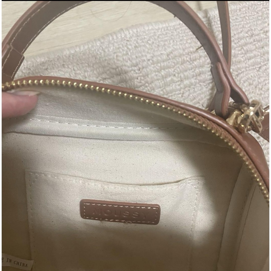 moussy(マウジー)のmoussy MONOGRAM MINI HANDLE ショルダーバッグ レディースのバッグ(ショルダーバッグ)の商品写真