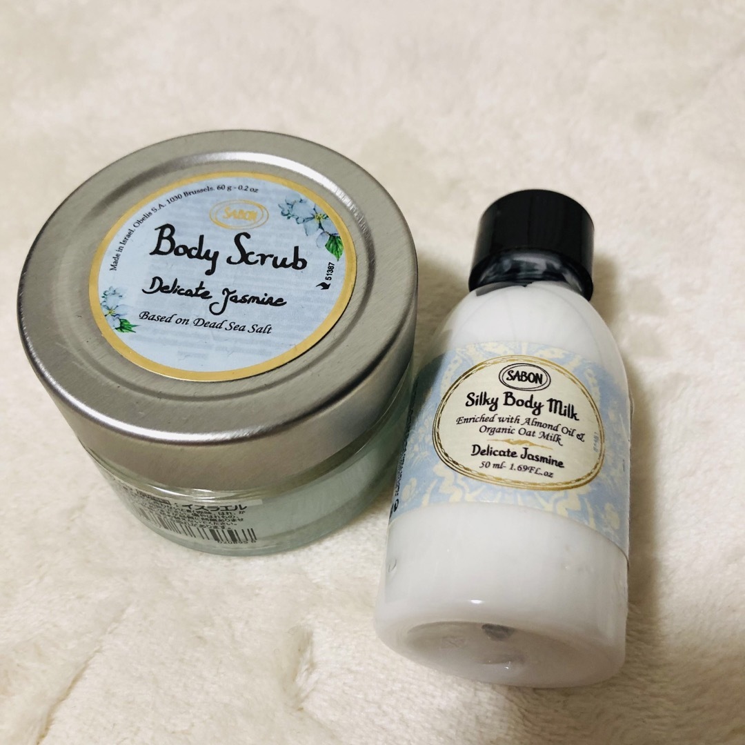 SABON(サボン)の【未使用】SABON ボディミルク&ボディスクラブ コスメ/美容のボディケア(ボディローション/ミルク)の商品写真