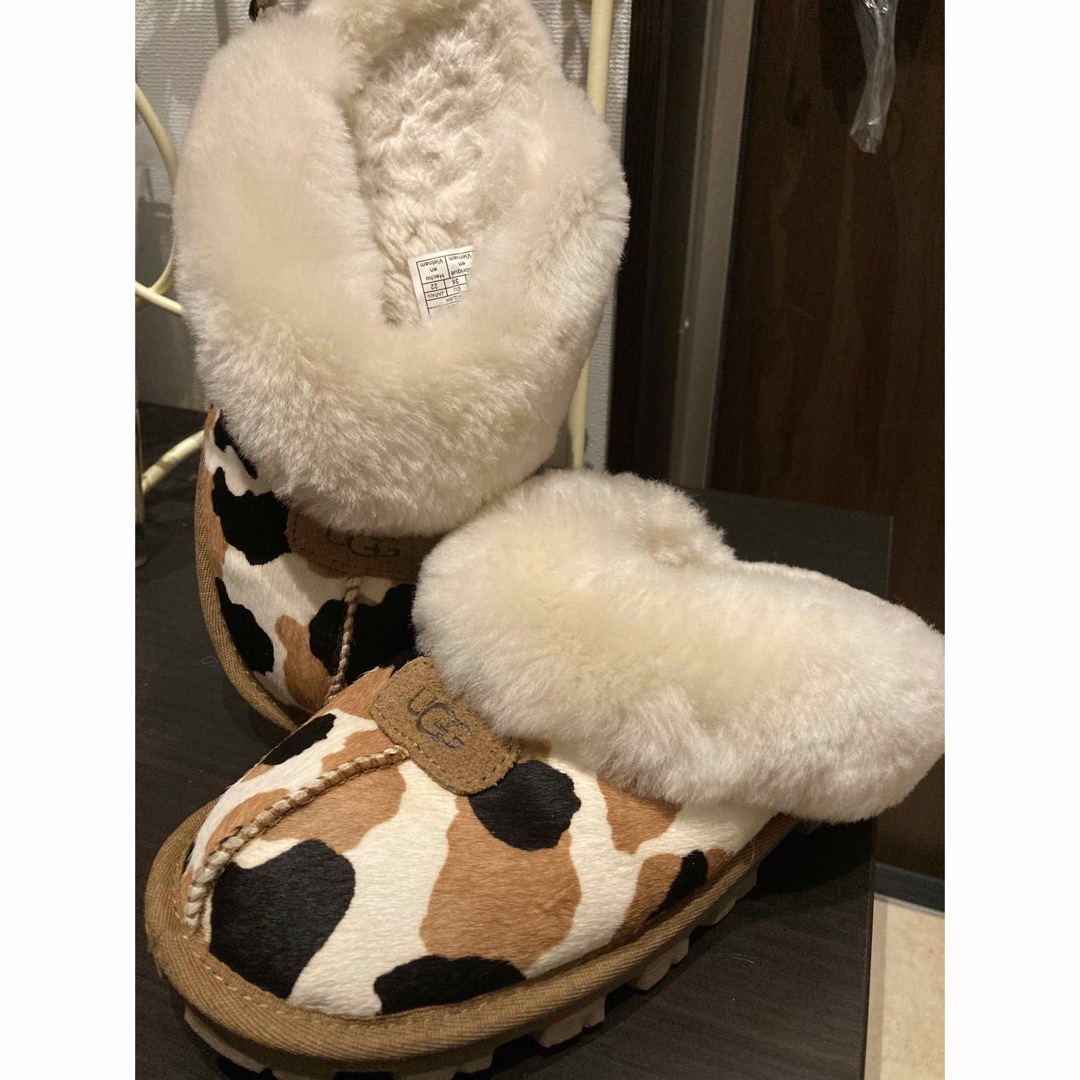 UGG Coquette Cow Print CHESTNUT靴/シューズ