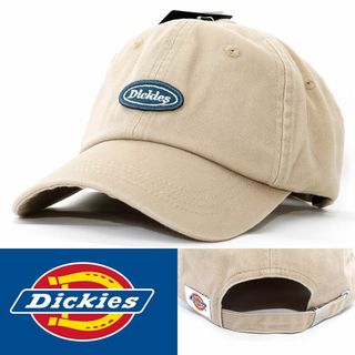 ディッキーズ(Dickies)のローキャップ 帽子 ディッキーズ WAPPEN ベージュ 14671100-74(キャップ)