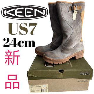 キーン(KEEN)のキーン　KEEN ブーツ　フェス　ウィラメット　ロングブーツ　レザー　24cm(ブーツ)