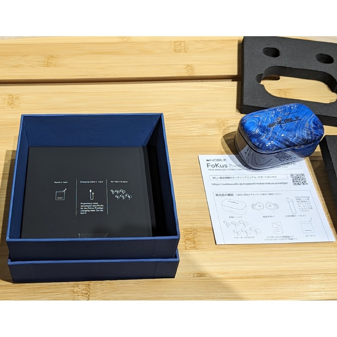 NOBLE AUDIO / FoKus Prestige 完全ワイヤレスイヤホン NOBLE AUDIO / FoKus Prestige 完全ワイヤレスイヤホン