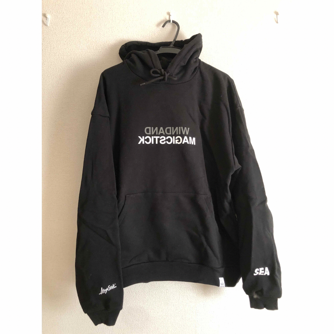 WIND AND SEA X MAGIC STICK LOGO HOODIE60cm着丈