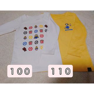 ミニオン(ミニオン)のミニオン ヒートテック 100 110 ユニクロ MINIONS UNIQLO(下着)