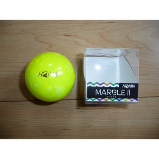 ホンマ MARBLEⅡ（マーブル2）イエロー　パークゴルフボール HONMA(その他)