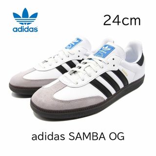 【新品】24cm adidas SAMBA OG サンバ ホワイト(スニーカー)