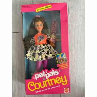 バービー(Barbie)の1991年ヴィンテージ BarbieバービーCourtneyネコ猫ペット未開封(ぬいぐるみ/人形)