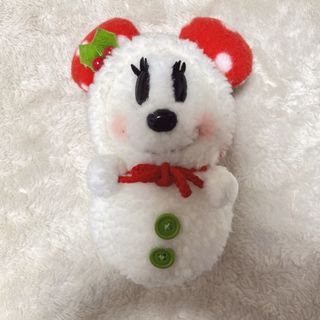 ディズニー(Disney)の東京ディズニーリゾート　スノースノー　ぬいぐるみ　ミニー　クリスマス(キャラクターグッズ)