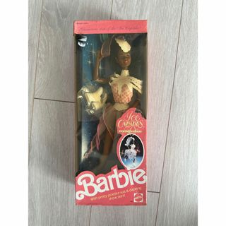 バービー(Barbie)の1989年バービーBarbie ヴィンテージ 黒人ブラック　フィギュアスケート(ぬいぐるみ/人形)