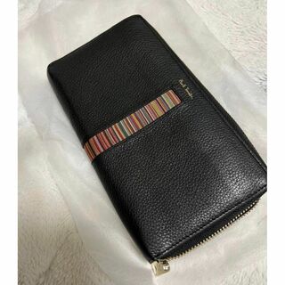 ポールスミス(Paul Smith)の美品　Paul Smith ポールスミス　長財布　ラウンドファスナー　メンズ(長財布)