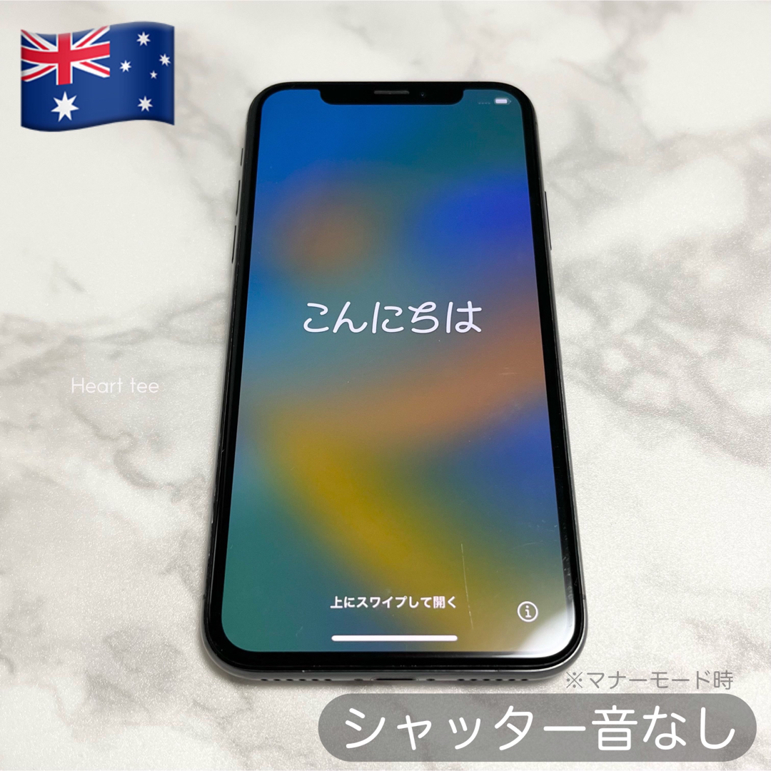 iPhone - 訳あり* オーストラリア版❁ iPhoneX SIMフリー 256GBの通販