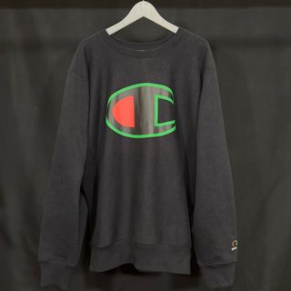 チャンピオン(Champion)のデニムティアーズ × チャンピオン ロゴプリント スウェット サイズXL(スウェット)