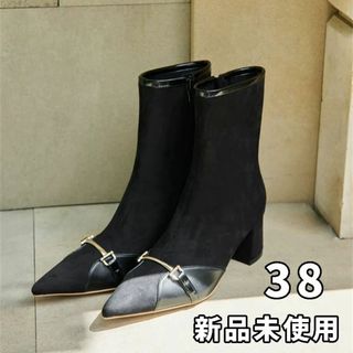 ハーリップトゥ(Her lip to)のハーリップトゥ Cambon Ankle Boots ブーツ ブラック L(ブーツ)