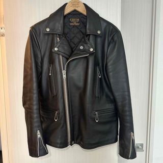 COOTIE 3rd St Leather Jacket M　2