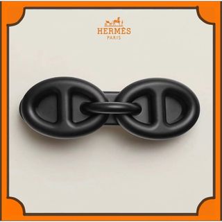 エルメス(Hermes)のエルメス　トリマイヨン シェーヌダンクル　バレッタ　GM　ヘア　アクセサリー(バレッタ/ヘアクリップ)