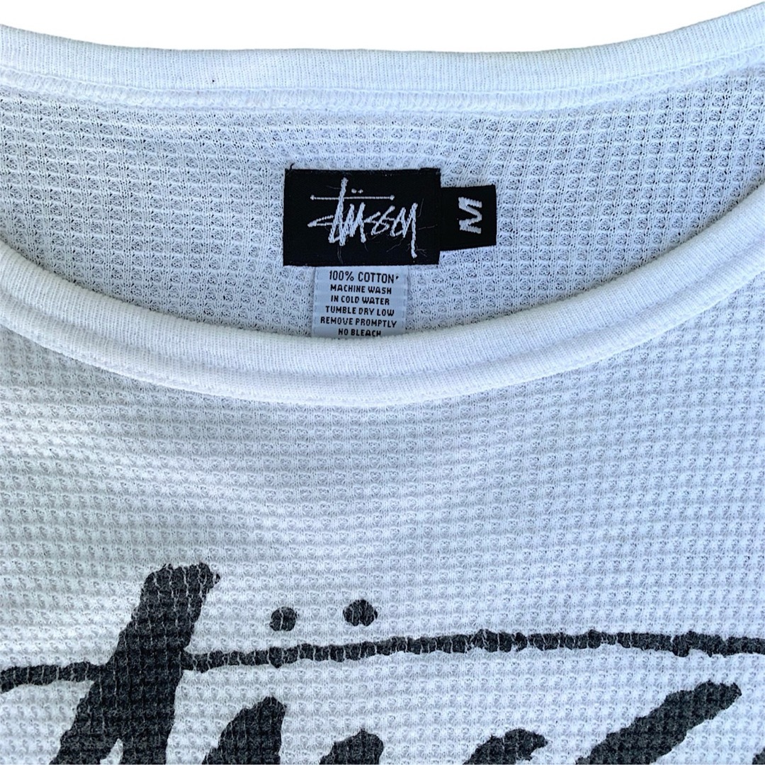 SALE】STUSSY 80s サーマル ロング スリーブ Tシャツ