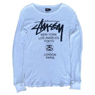 ステューシー(STUSSY)のSALE】STUSSY 80s サーマル ロング スリーブ Tシャツ(Tシャツ/カットソー(七分/長袖))