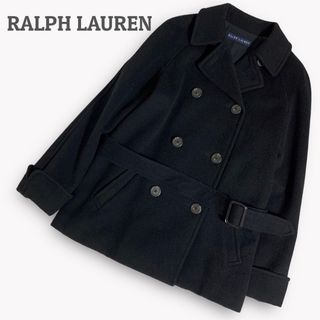 ラルフローレン(Ralph Lauren)の【美品】RALPH LAURENラルフローレン 定番ピーコート　ブラック　160(ピーコート)