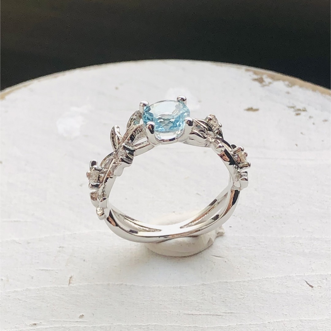 Lochie(ロキエ)のVintage sliver blue stone ring  レディースのアクセサリー(リング(指輪))の商品写真