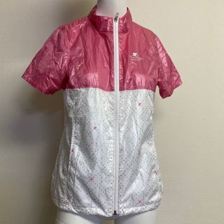 クレージュ(Courreges)のクレージュ　ウインドブレーカー半袖スポーツウェア　40(ナイロンジャケット)