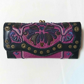 アナスイ(ANNA SUI)のアナスイ ANNA SUI バイキング がま口付長財布 口金長財布 新品未使用(財布)