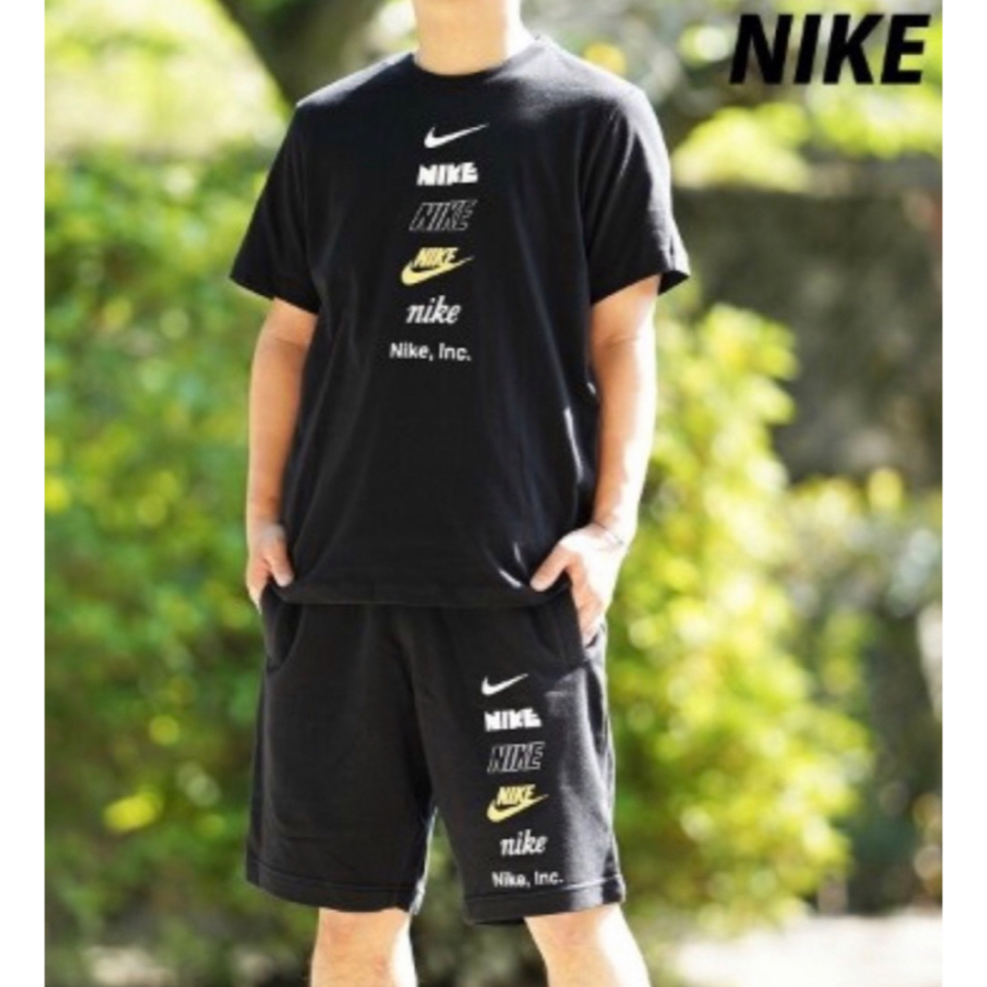 NIKE - 希少サイズ ナイキ マルチ ロゴ Tシャツ ハーフパンツ