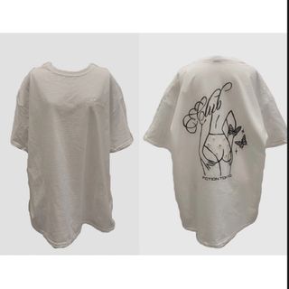 フォーリン(Fallin')のDaisy Big T beige(Tシャツ(半袖/袖なし))