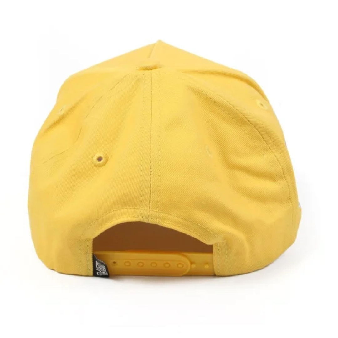 NEW ERA(ニューエラー)の【TWO18】"KEEP OUT FAKE LOVE" CAP YELLOW メンズの帽子(キャップ)の商品写真