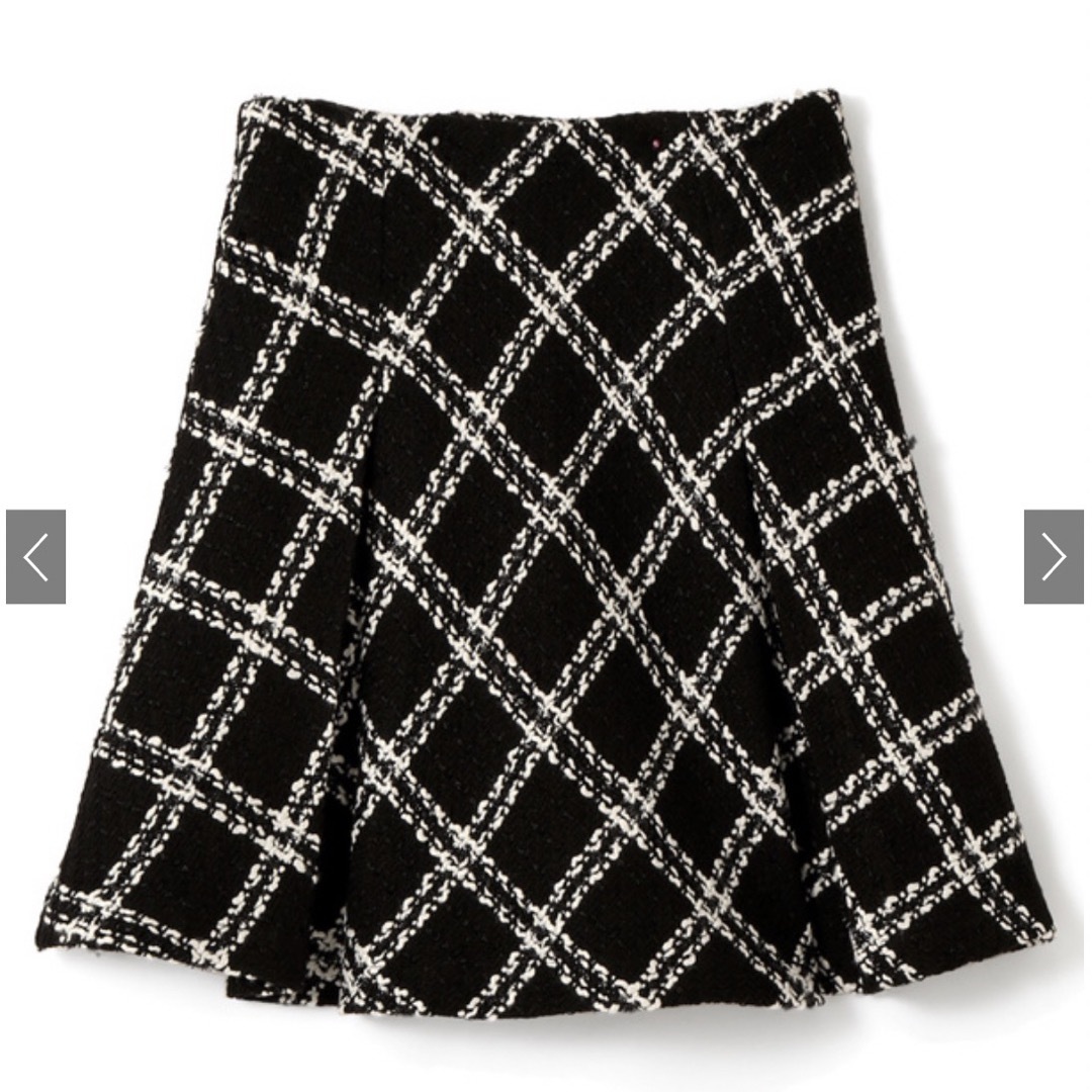 GRL(グレイル)のGRL ツイードフレアミニスカート レディースのスカート(ミニスカート)の商品写真