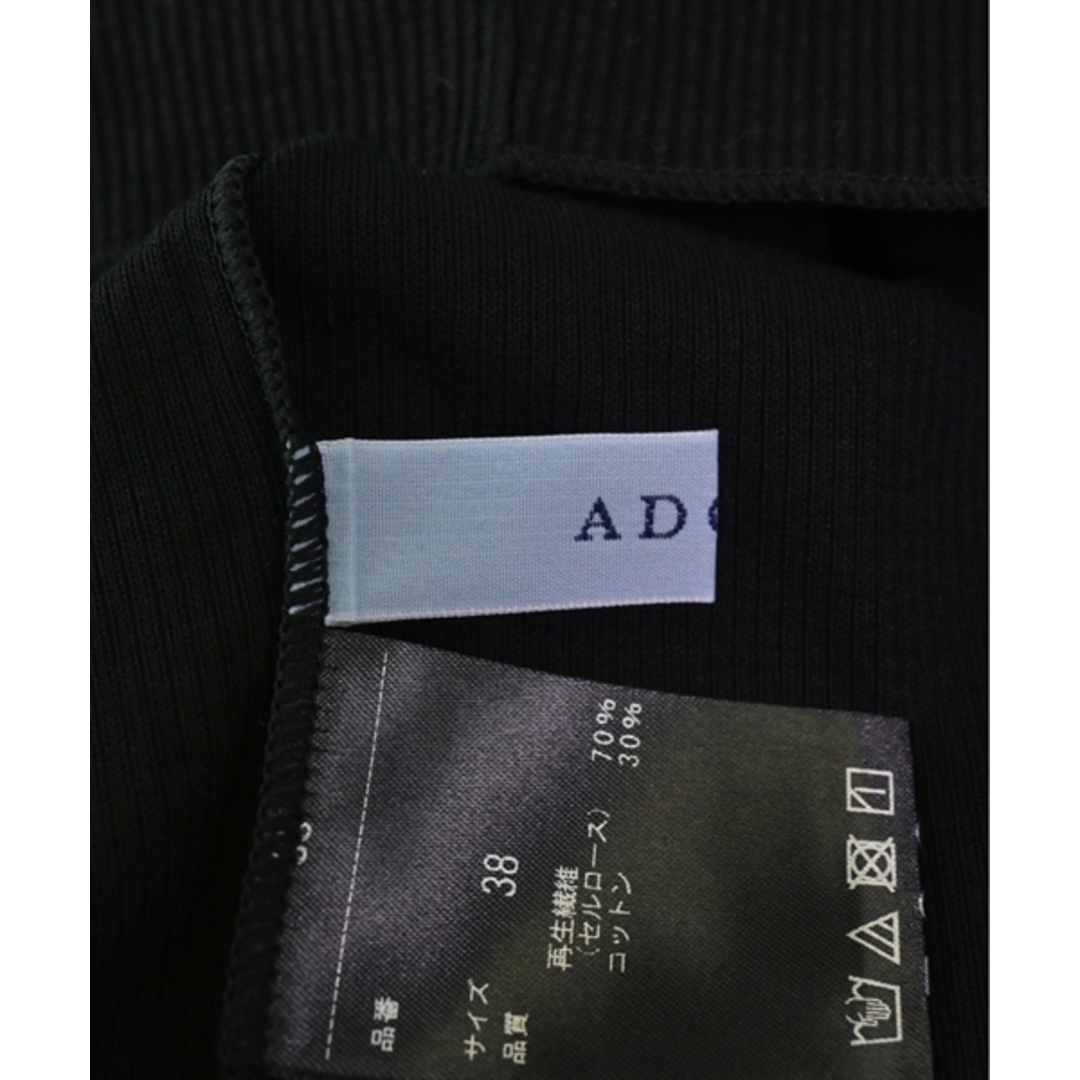 ADORE(アドーア)のADORE アドーア Tシャツ・カットソー 38(M位) 黒 【古着】【中古】 レディースのトップス(カットソー(半袖/袖なし))の商品写真