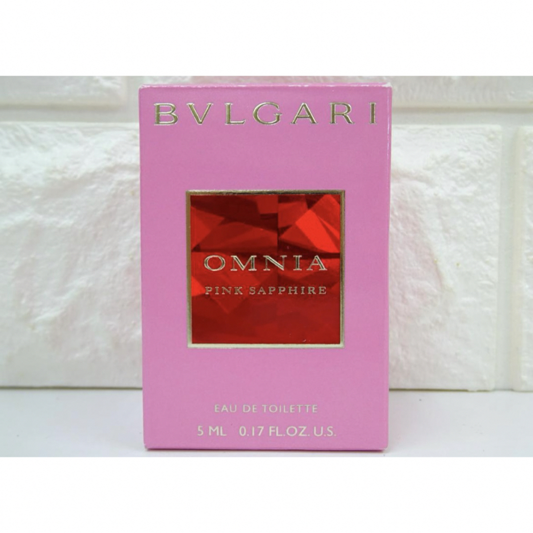 BVLGARI(ブルガリ)のBVLGARI オムニアピンクサファイアオードトワレ  5ml コスメ/美容の香水(ユニセックス)の商品写真