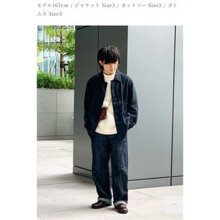 ネストローブ(nest Robe)のツイストwフェイス　コットンシャツ(シャツ)