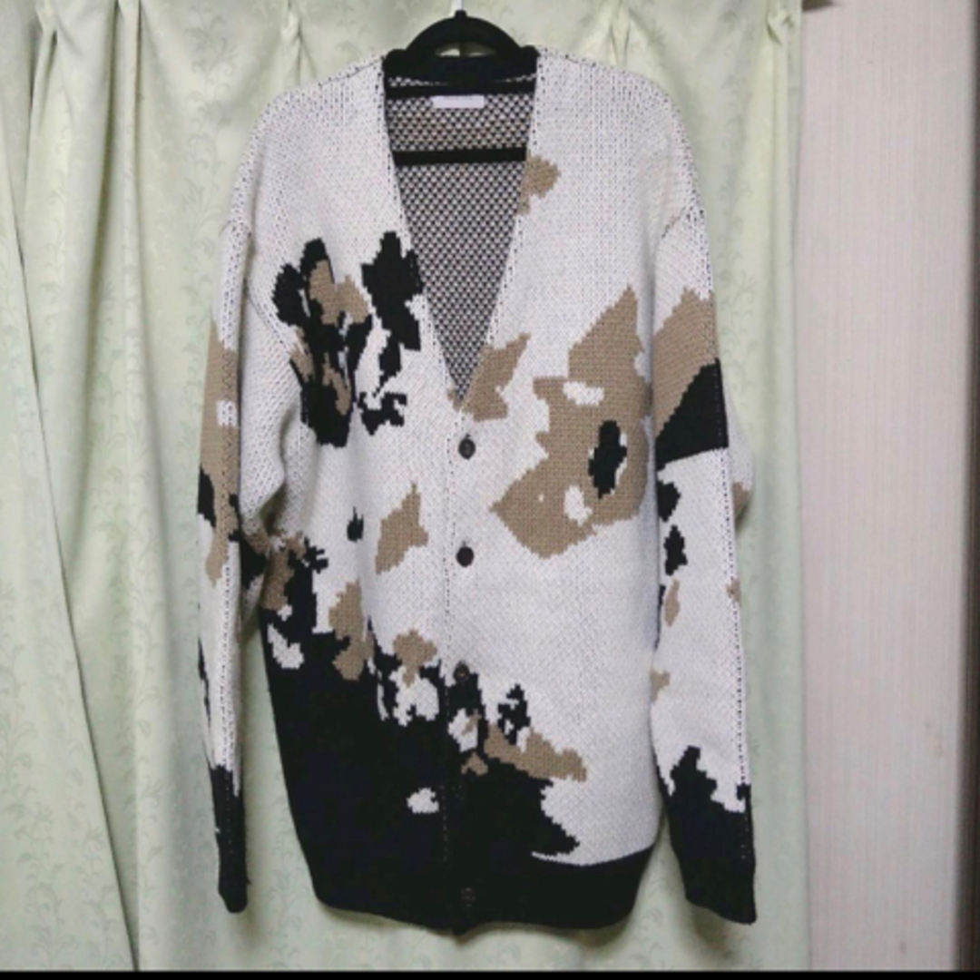 BED J.W. FORD(ベッドフォード)のBEDJ.W.FORD  COW Knit cardigan レディースのトップス(カーディガン)の商品写真