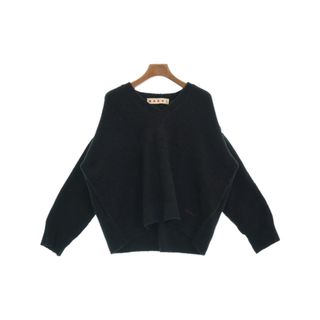 マルニ(Marni)のMARNI マルニ ニット・セーター 40(M位) 黒 【古着】【中古】(ニット/セーター)