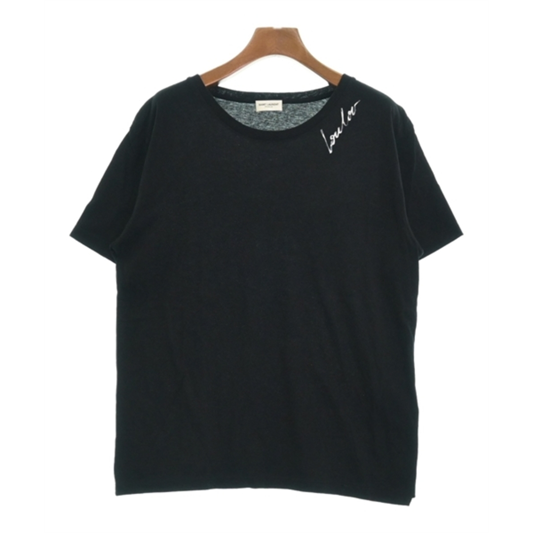 普通裏地SAINT LAURENT PARIS Tシャツ・カットソー M 黒