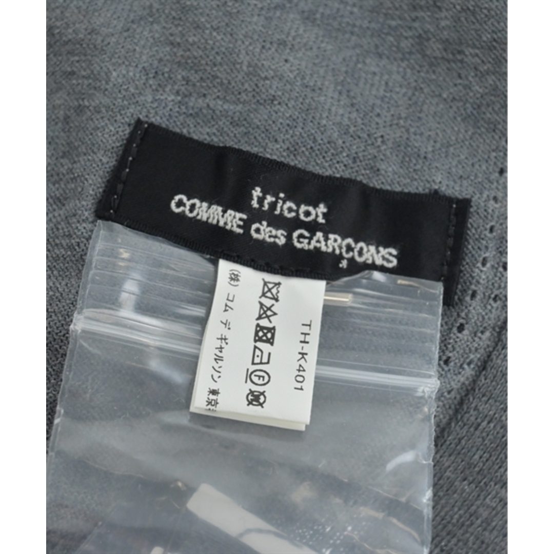 tricot COMME des GARCONS(トリココムデギャルソン)のtricot COMME des GARCONS マフラー - グレー 【古着】【中古】 レディースのファッション小物(マフラー/ショール)の商品写真