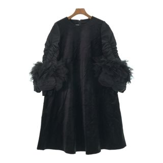 コムデギャルソン(COMME des GARCONS)のCOMME des GARCONS コムデギャルソン ワンピース XS 黒 【古着】【中古】(ひざ丈ワンピース)