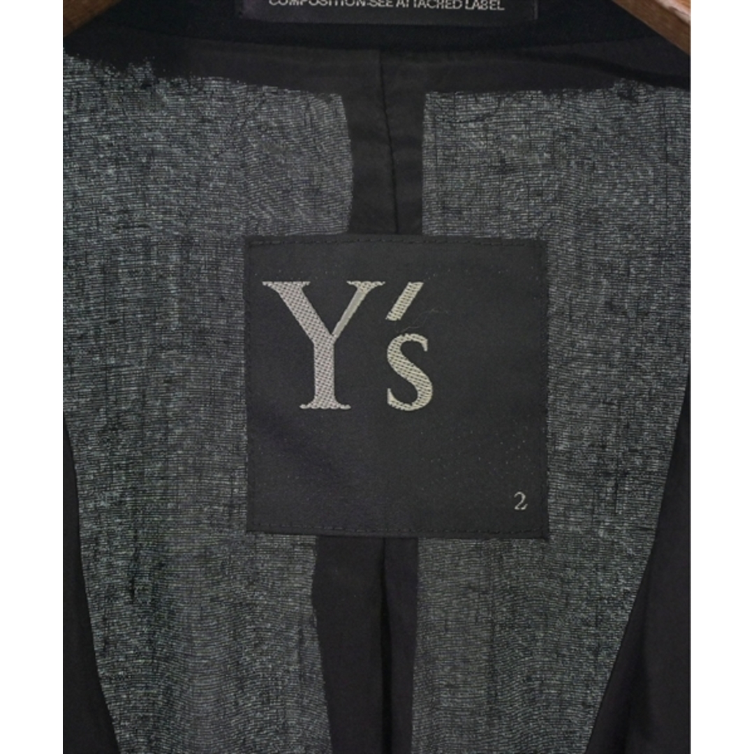 Y's - Y's ワイズ コート（その他） 2(S位) 黒 【古着】【中古】の通販