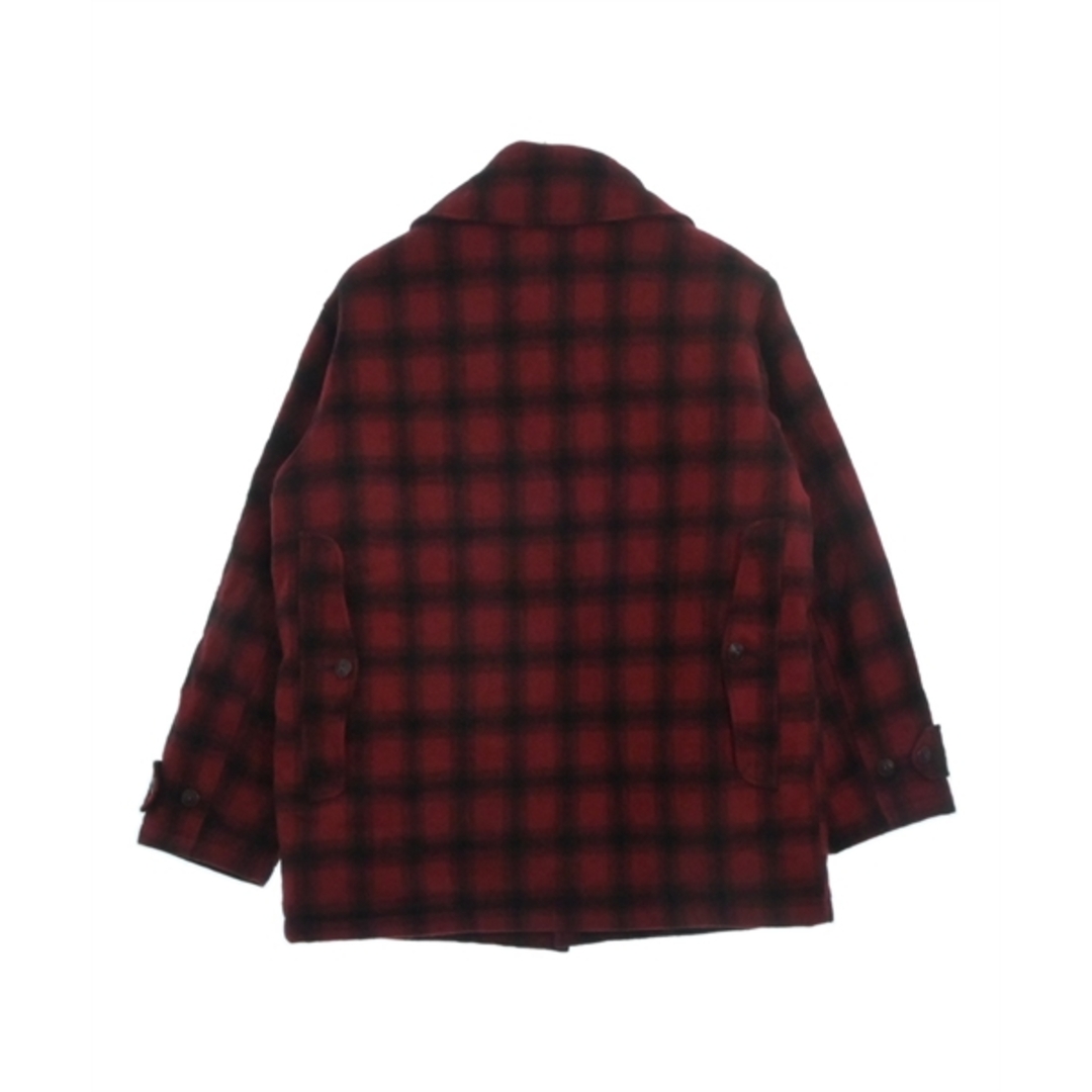 WOOLRICH(ウールリッチ)のWOOLRICH ブルゾン（その他） 40(L位) 赤x黒(チェック) 【古着】【中古】 メンズのジャケット/アウター(その他)の商品写真