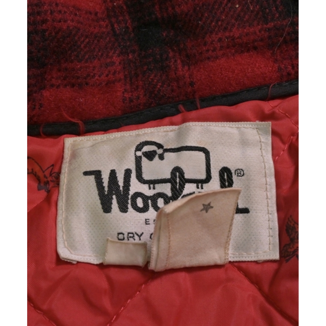 WOOLRICH(ウールリッチ)のWOOLRICH ブルゾン（その他） 40(L位) 赤x黒(チェック) 【古着】【中古】 メンズのジャケット/アウター(その他)の商品写真