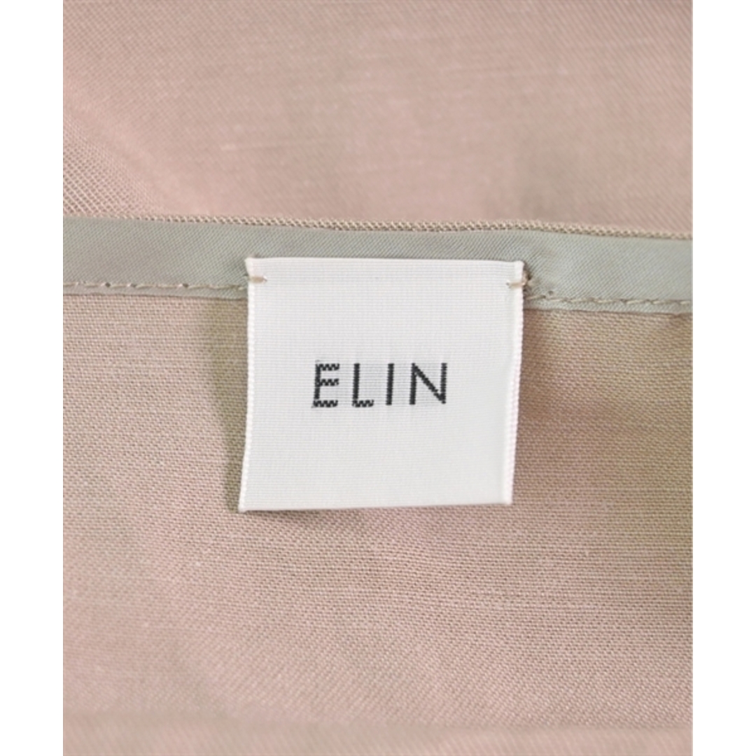 ELIN(エリン)のELIN エリン ワンピース F ベージュ 【古着】【中古】 レディースのワンピース(ひざ丈ワンピース)の商品写真