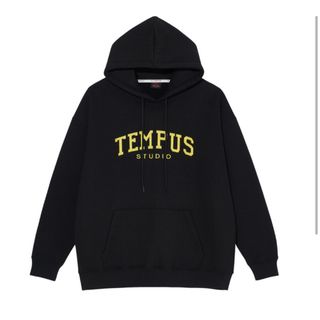 スーパージュニア(SUPER JUNIOR)の【新品未使用】TEMPUS STUDIO フードパーカー(パーカー)