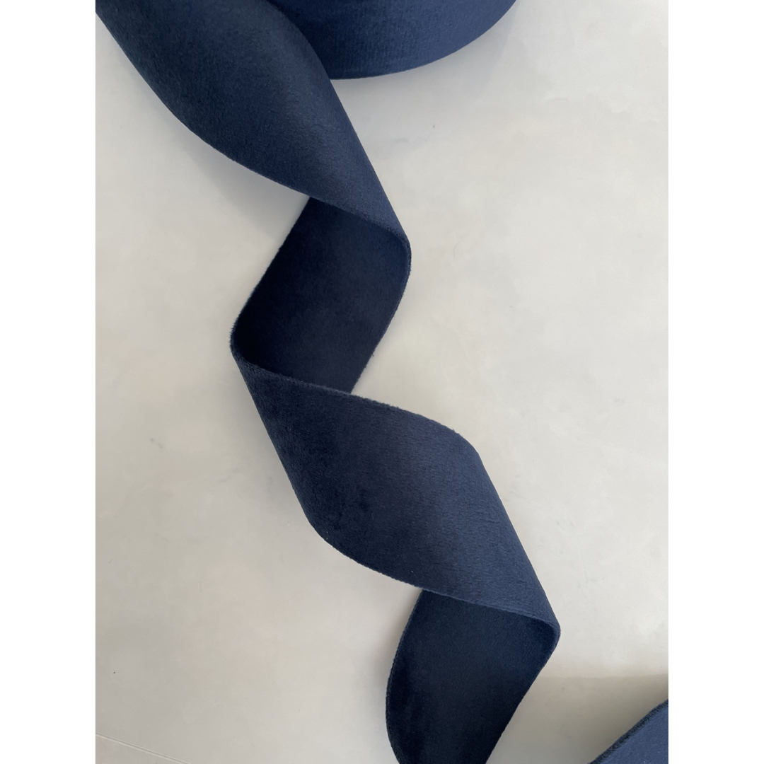 acca(アッカ)の高級ベロアリボン　ベルベットリボン ハンドメイドの素材/材料(生地/糸)の商品写真