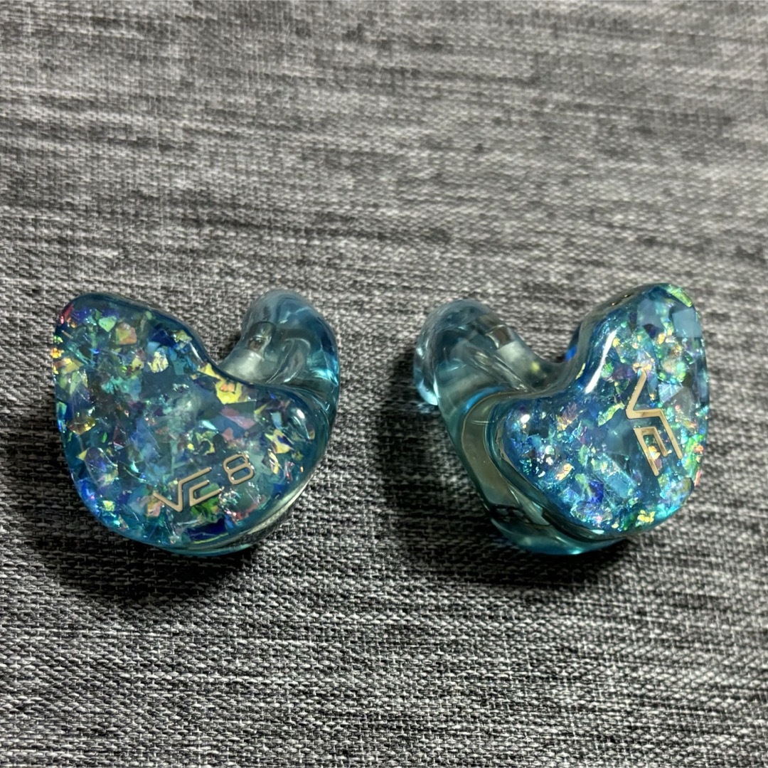 Vision ears VE8 Custom IEM リシェル品ヘッドフォン/イヤフォン