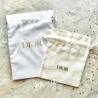 クリスチャンディオール(Christian Dior)の【非売品】ディオール★巾着★2枚セット(ポーチ)