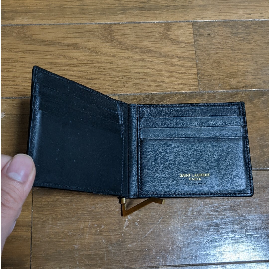 Saint Laurent(サンローラン)のking konu様専用 Saint Laurent マネークリップ クロコ柄 メンズのファッション小物(マネークリップ)の商品写真