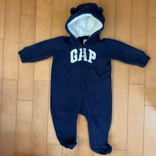 ベビーギャップ(babyGAP)のGAP オーバーオール　ロンパース　ベビー 3〜6ヵ月(カバーオール)