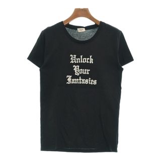 セリーヌ(celine)のCELINE セリーヌ Tシャツ・カットソー XS 黒 【古着】【中古】(カットソー(半袖/袖なし))