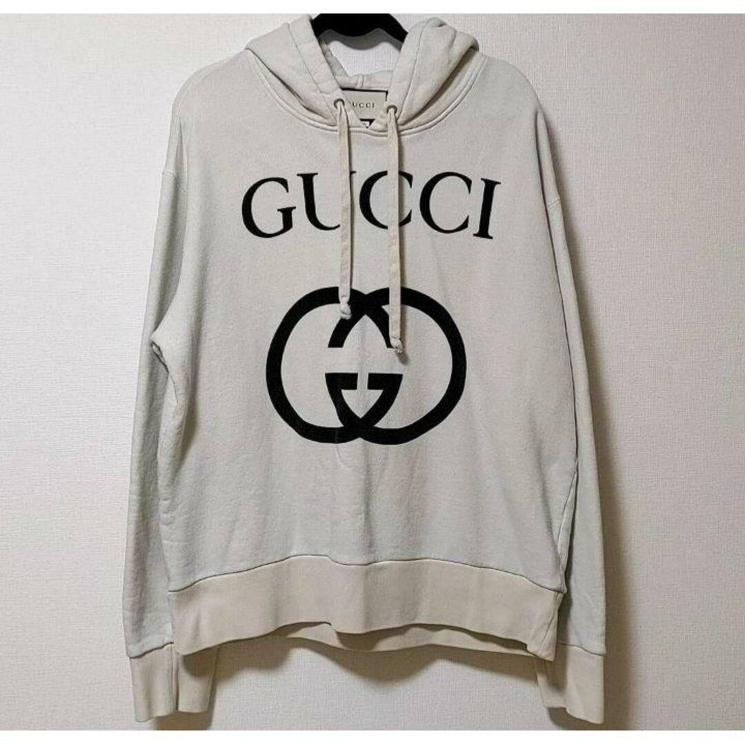 Gucci(グッチ)のグッチ インターロッキング Gフーデッド スウェット シャツ パーカー メンズのトップス(パーカー)の商品写真