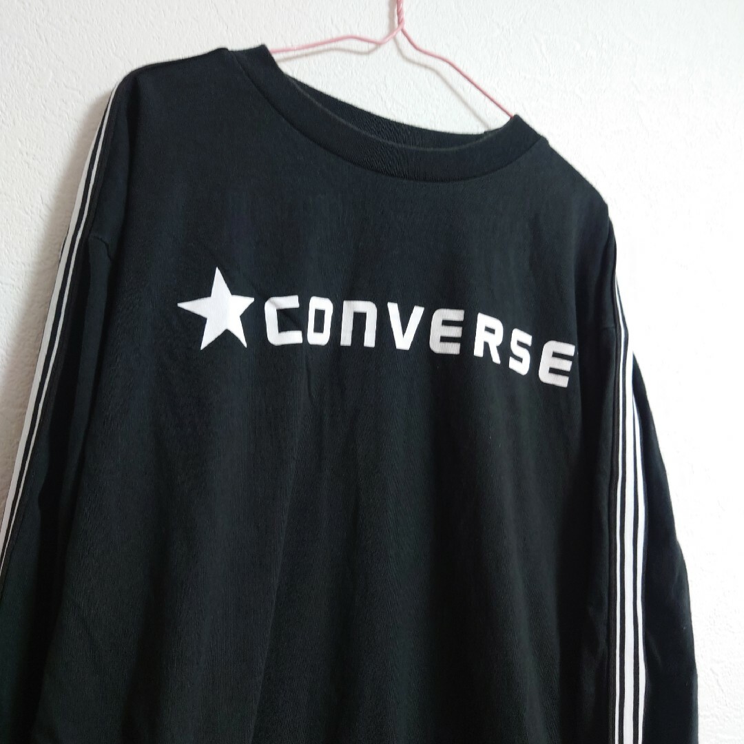 CONVERSE(コンバース)のCONVERSE キッズ長袖ロングTシャツ 155cm キッズ/ベビー/マタニティのキッズ服男の子用(90cm~)(Tシャツ/カットソー)の商品写真